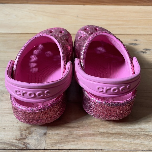 Pink sparkle crocs - Picture 4 of 5